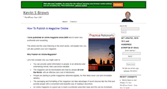 Desktop Screenshot of kevinsbrown.com